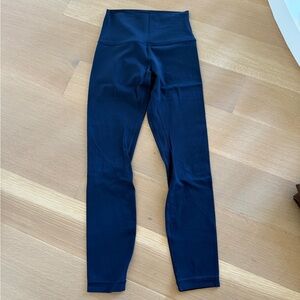 brand new condition Lululemon align leggings in navy